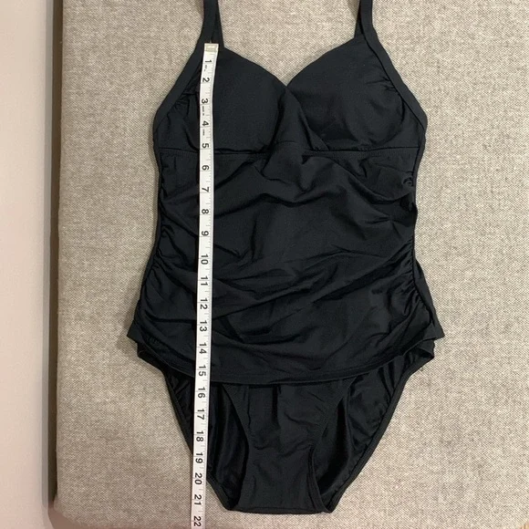 Ralph Lauren Black One Piece Swimsuit 6 - Picture 10 of 12